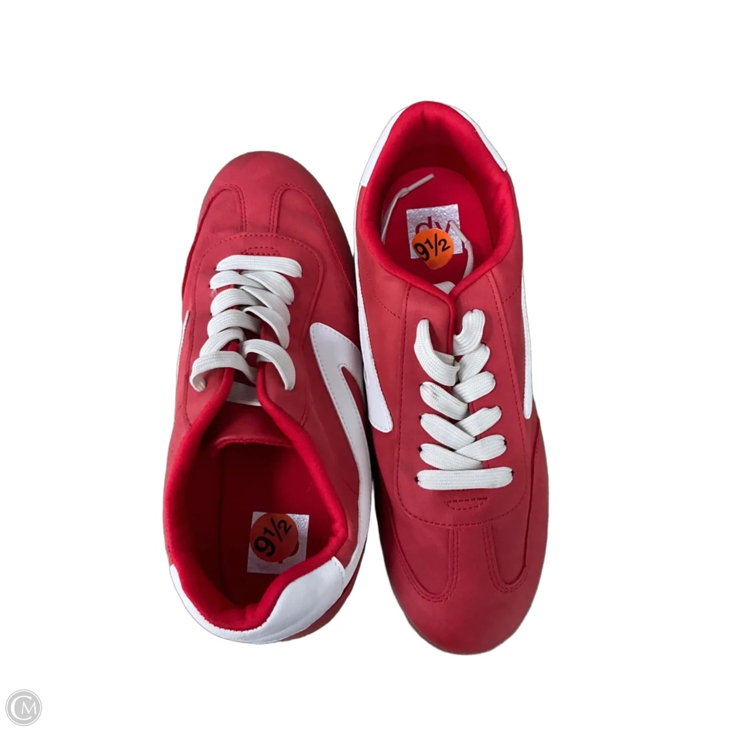 Shoes Sneakers By Dolce Vita In Red & White, Size: 9.5
