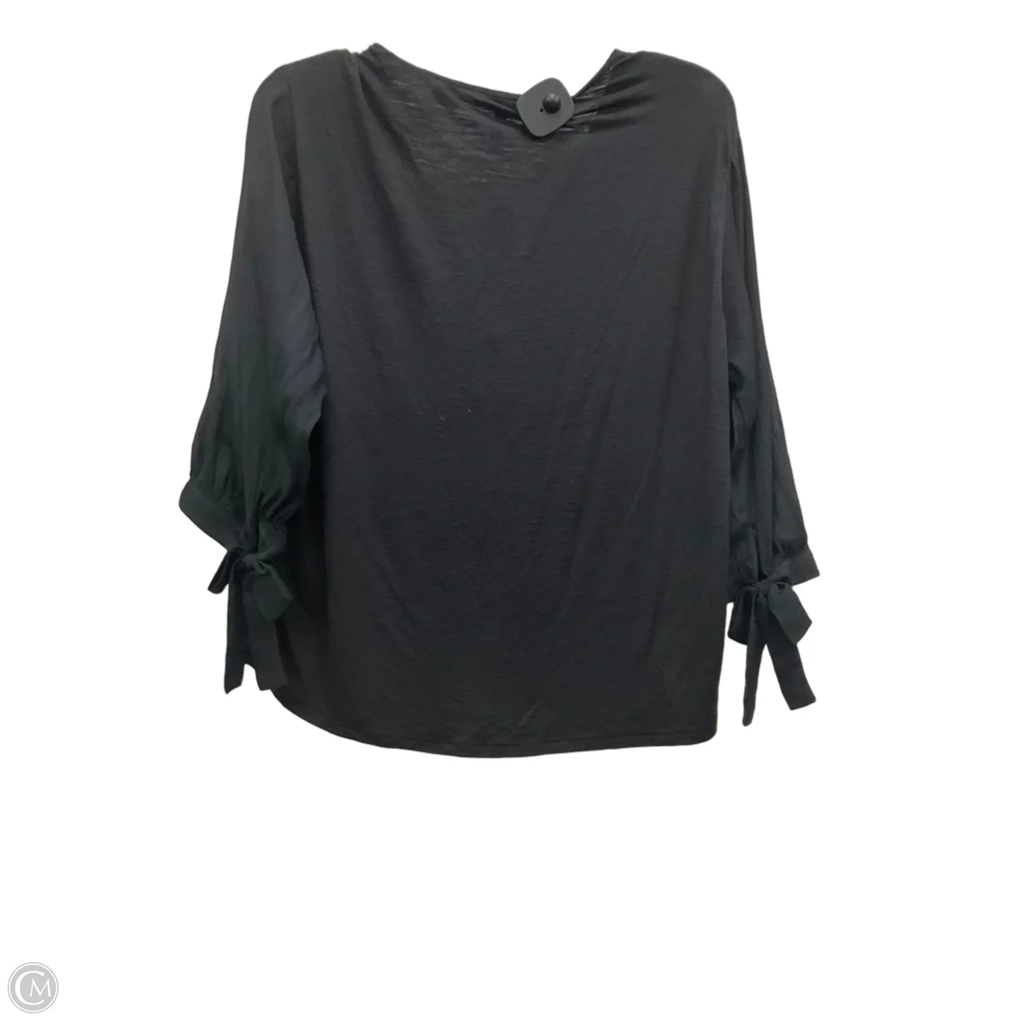 Top Long Sleeve By White House Black Market In Black, Size: S
