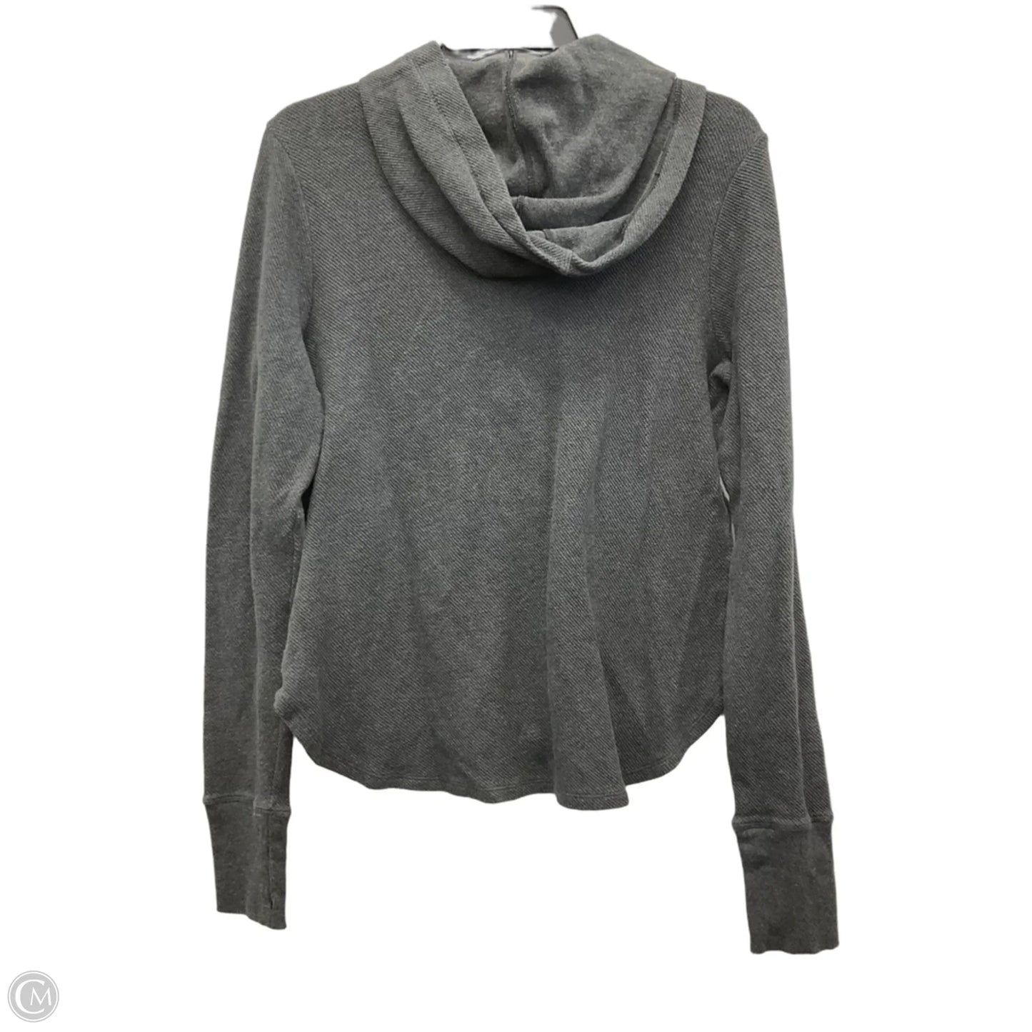 Top Long Sleeve By Cabi In Grey, Size: M