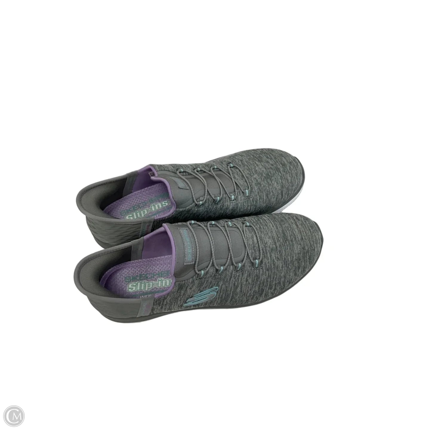 Shoes Athletic By Skechers In Grey, Size: 9