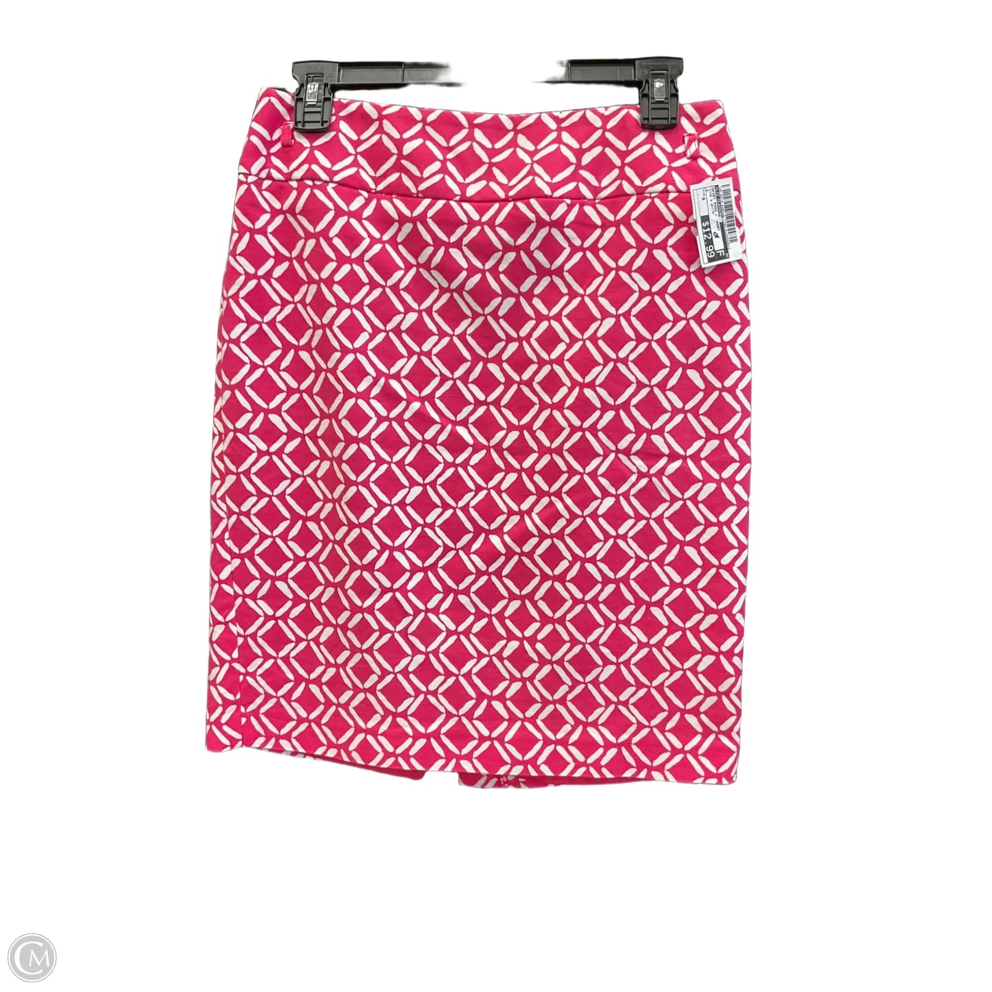 Skirt Mini & Short By Liz Claiborne In Pink & White, Size: 6