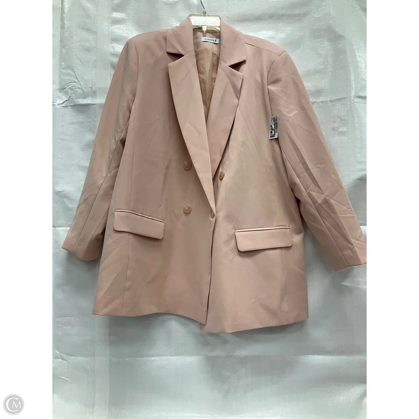 Blazer By Just Fab In Pink, Size: 3x