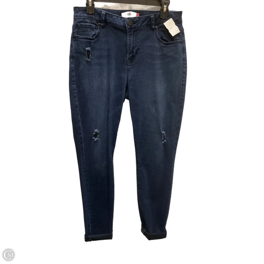 Jeans Skinny By Cabi In Blue, Size: 10