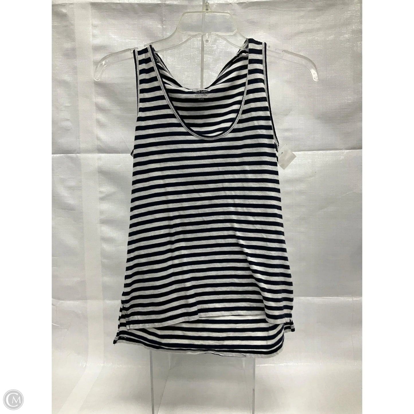 Top Sleeveless Basic By J. Crew In Blue, Size: Xxs