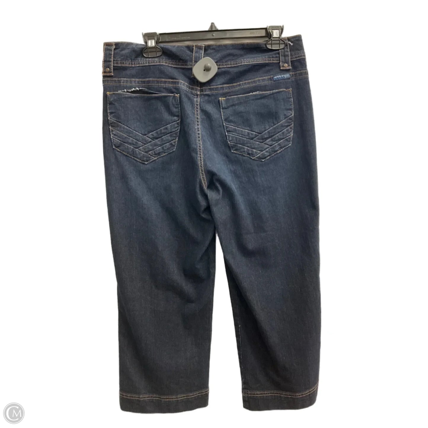 Jeans Cropped By Bandolino In Blue, Size: 14