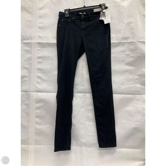 Jeans Skinny By Rag And Bone In Navy, Size: 4