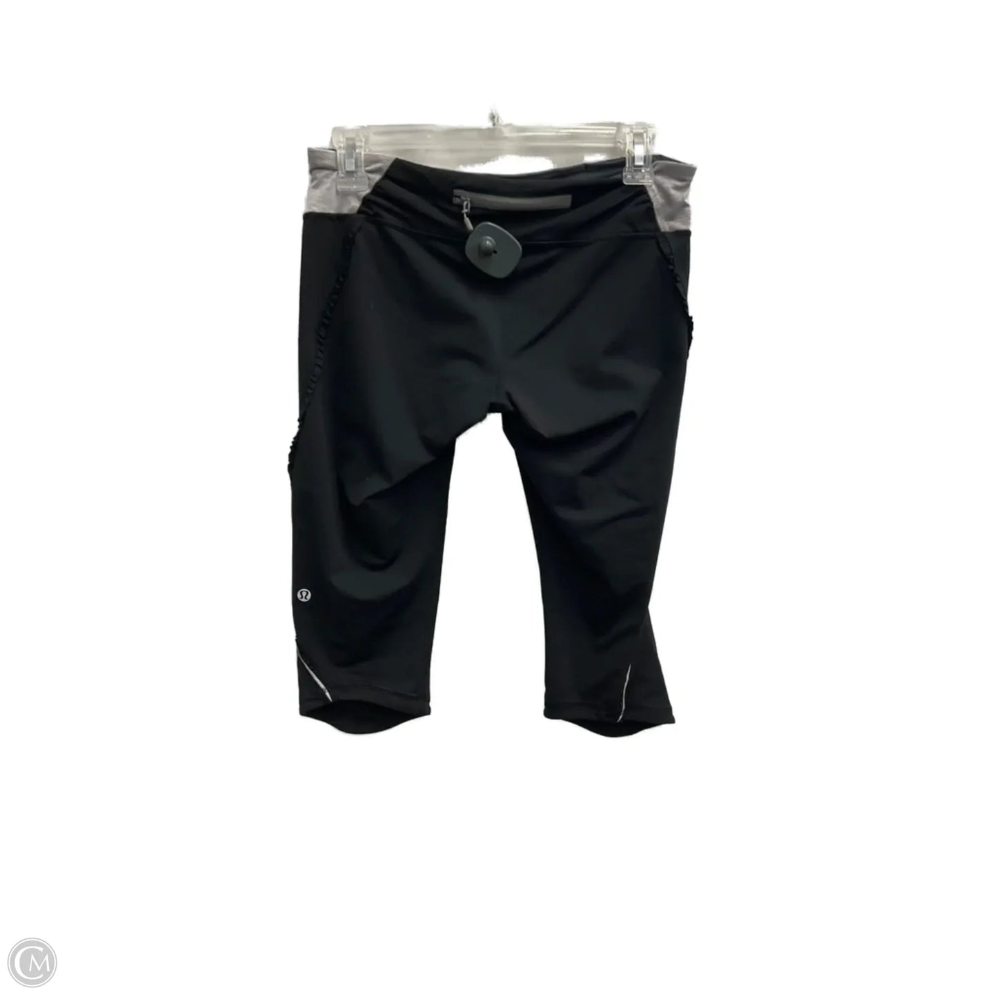 Athletic Capris By Lululemon In Black, Size: 8