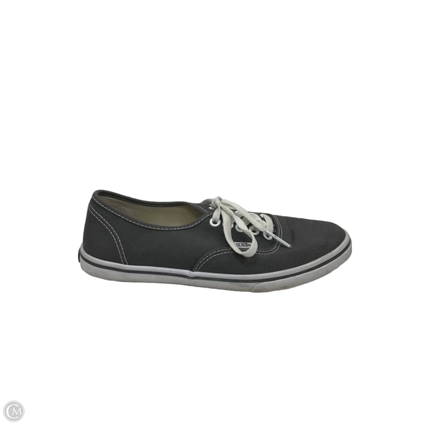 Shoes Sneakers By Vans In Grey, Size: 6.5