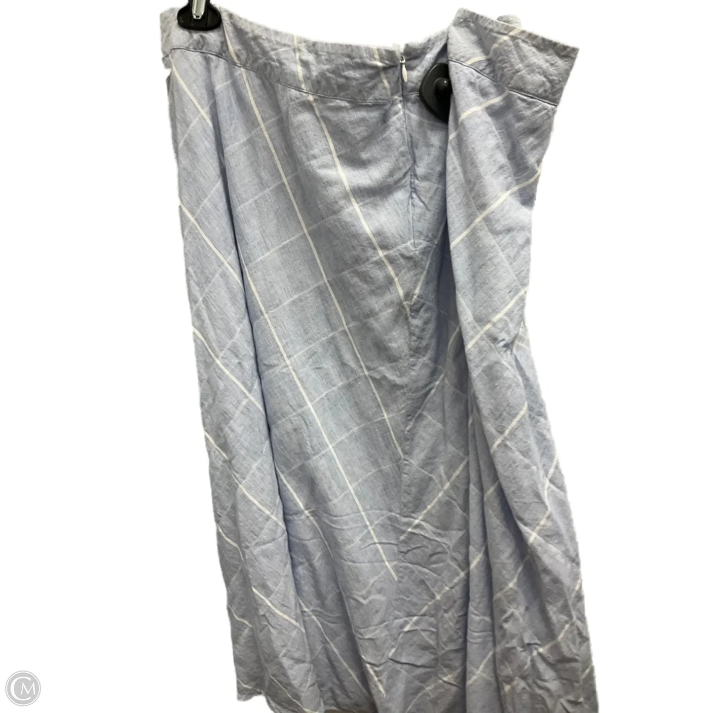 Skirt Midi By Cj Banks In Blue, Size: 3x