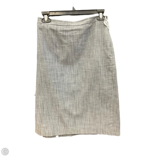 Skirt Midi By Bcbgmaxazria In Grey, Size: 8