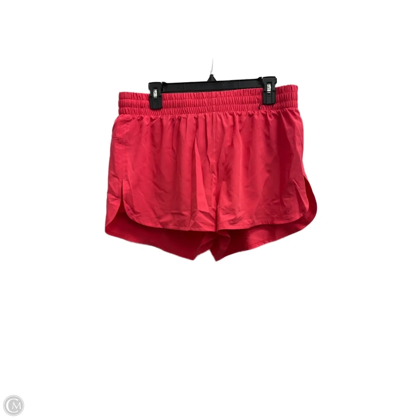 Athletic Shorts By Asics In Pink, Size: L