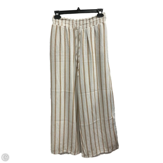 Pants Wide Leg By American Eagle In Striped Pattern, Size: S