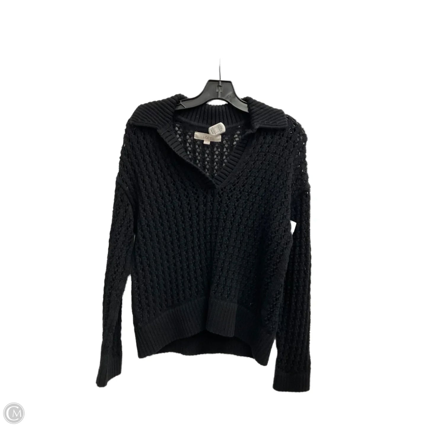 Sweater By Loft In Black, Size: S