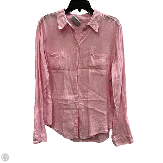 Blouse Designer By Lilly Pulitzer In Pink, Size: Xl