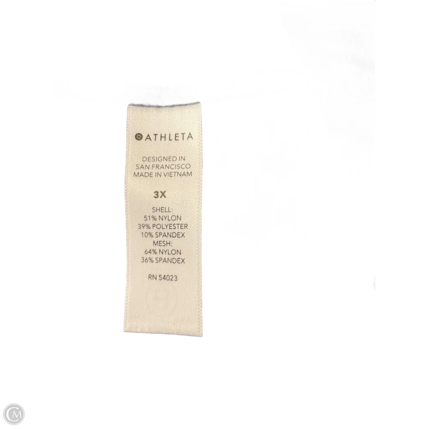 Athletic Jacket By Athleta In Blue, Size: 3x