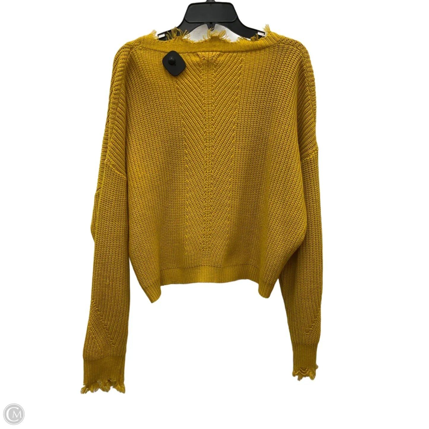 Cardigan By La Miel In Yellow, Size: S
