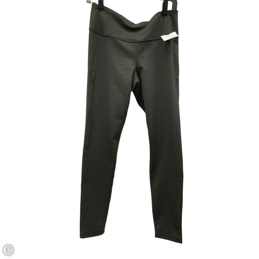 Athletic Leggings By Under Armour In Green, Size: L