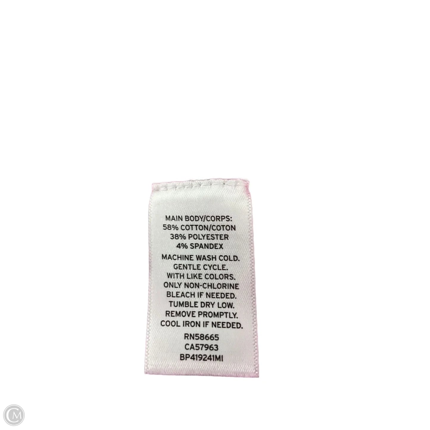 Top Long Sleeve By Bp In Pink, Size: Xl