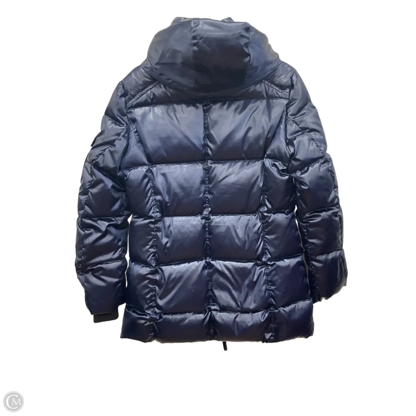 Coat Puffer & Quilted By Cmb In Blue, Size: L
