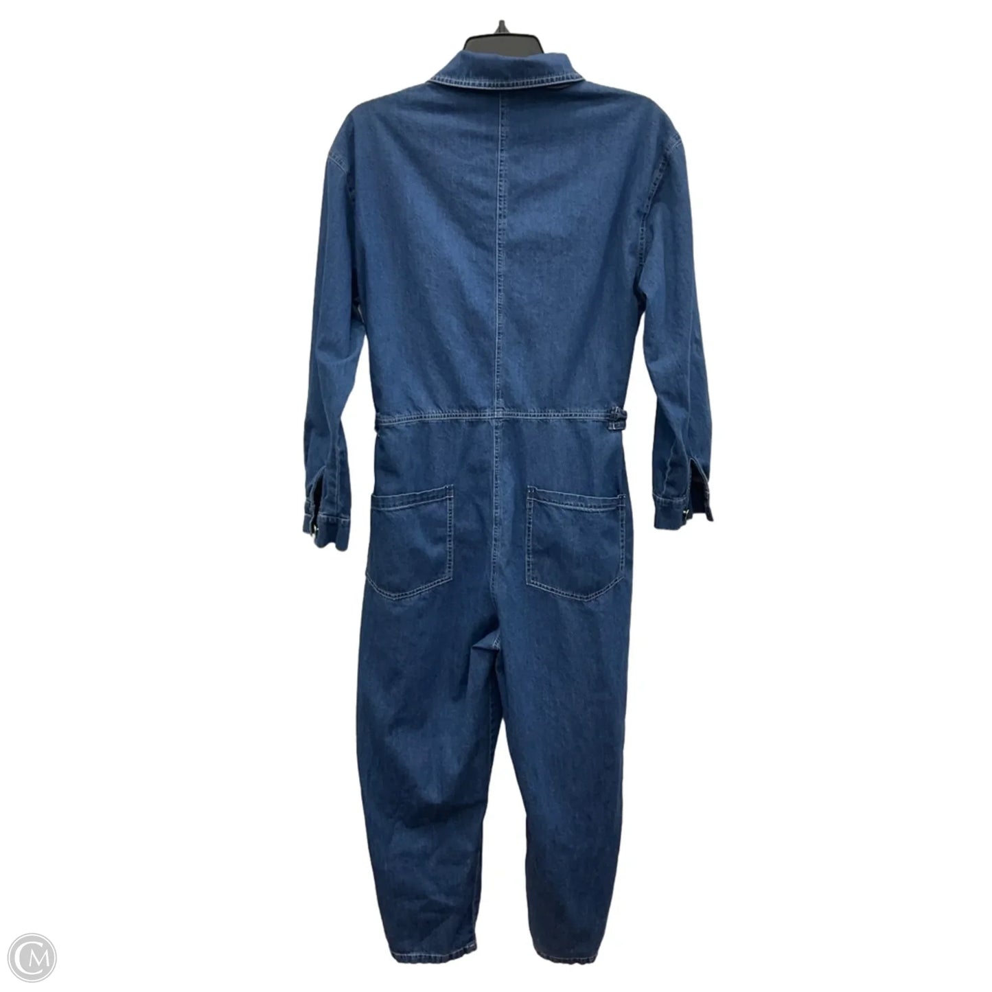 Jumpsuit By Anthropologie In Blue Denim, Size: S