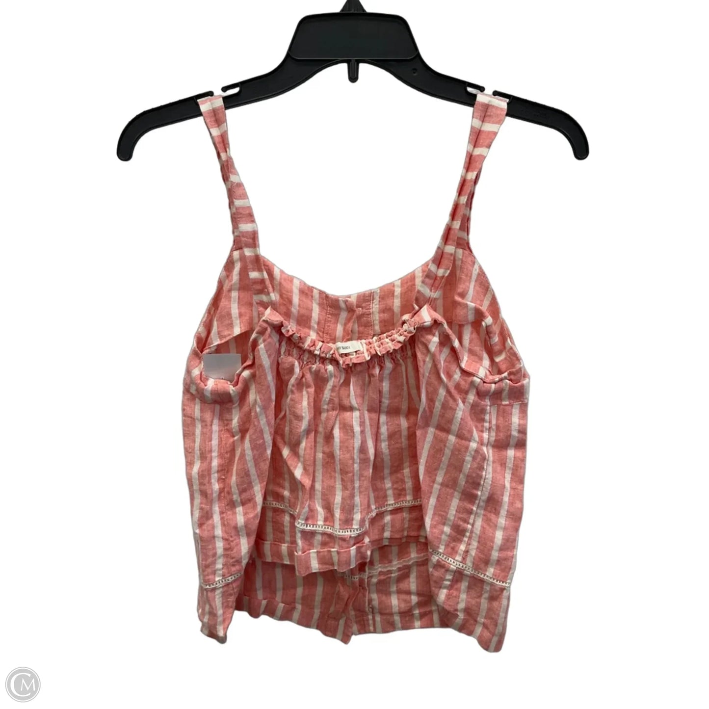 Top Sleeveless By C And C In Striped Pattern, Size: S