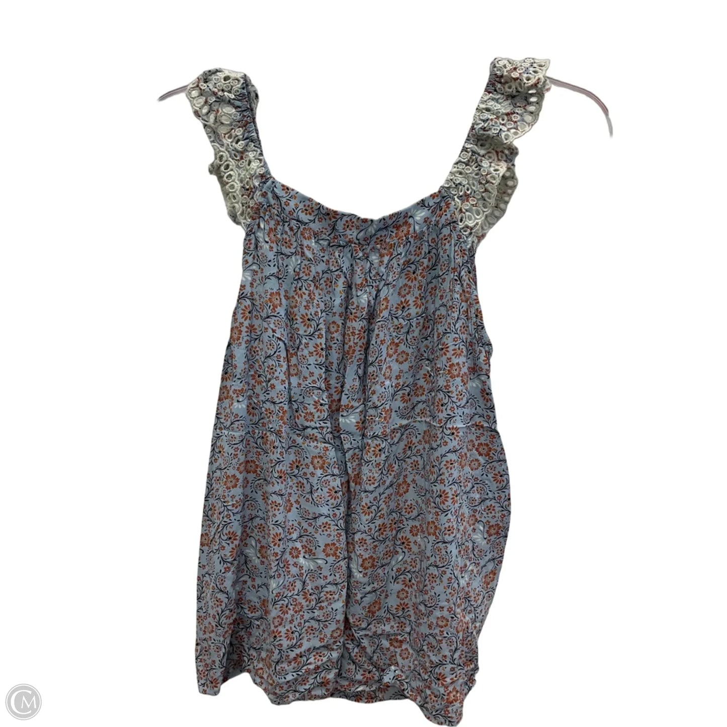 Top Sleeveless By Fever In Blue, Size: M