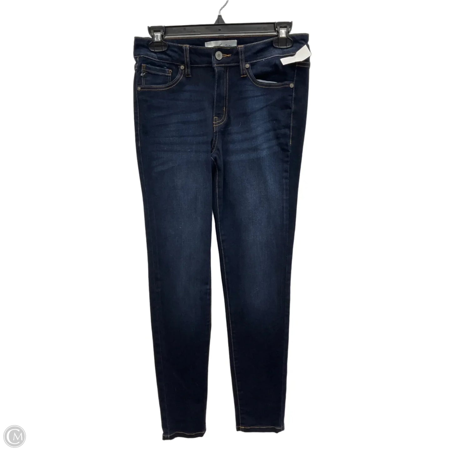 Jeans Skinny By Kancan In Blue Denim, Size: 6