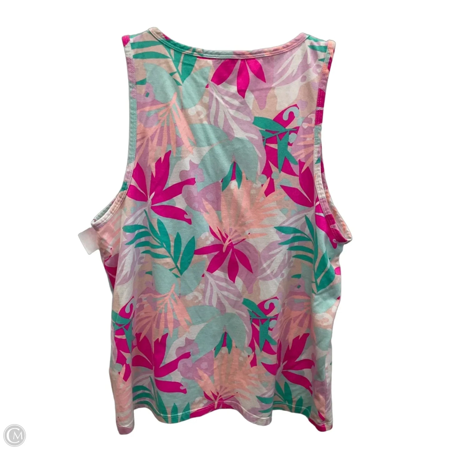 Top Sleeveless By J. Crew In Tropical Print, Size: M
