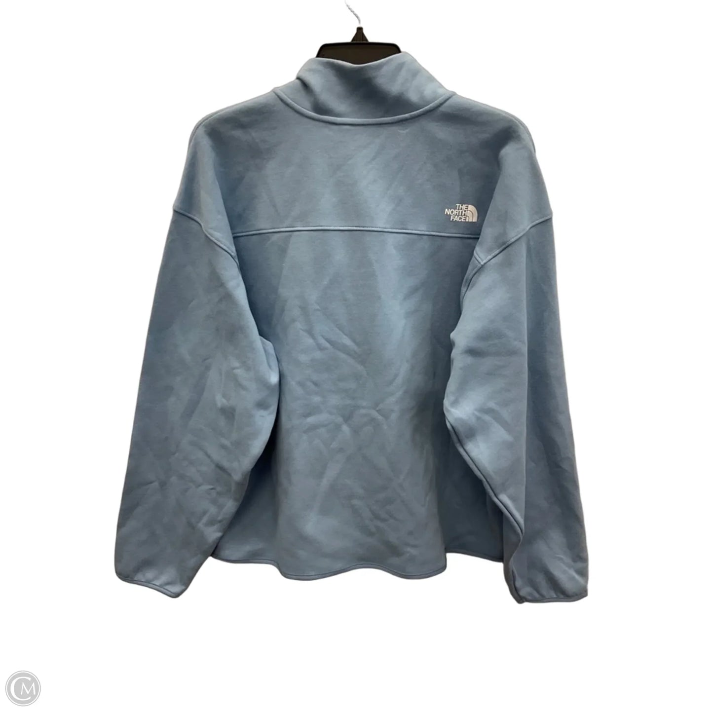 Athletic Sweatshirt Collar By The North Face In Blue, Size: Xxl