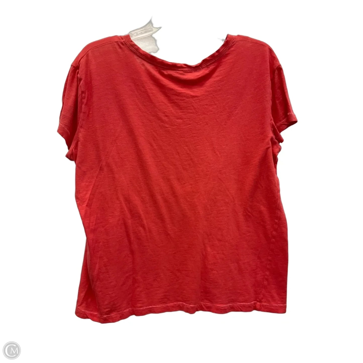 Top Short Sleeve By Vineyard Vines In Coral, Size: S