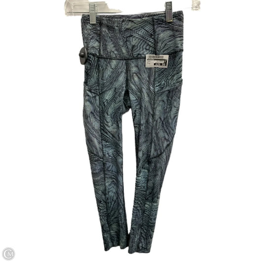 Athletic Leggings Capris By Lululemon In Green, Size: 0