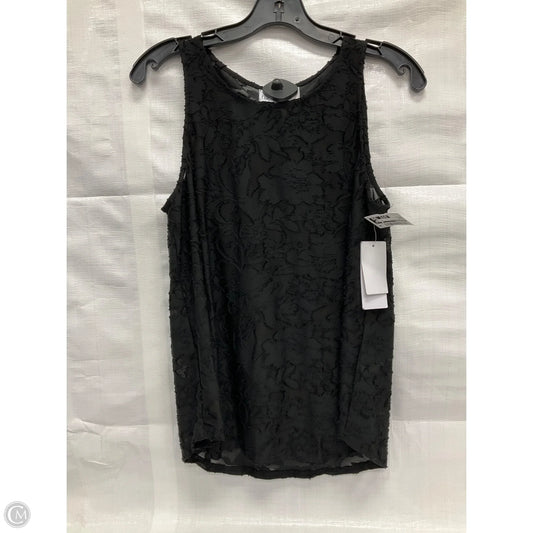 Top Sleeveless By Nordstrom In Black, Size: S