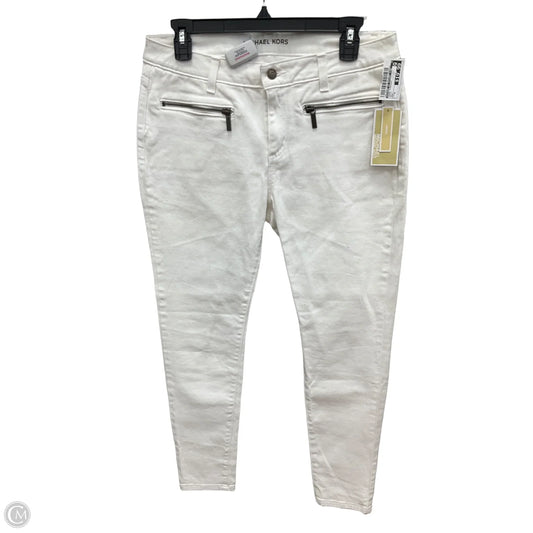 Jeans Straight By Michael By Michael Kors In White, Size: 6