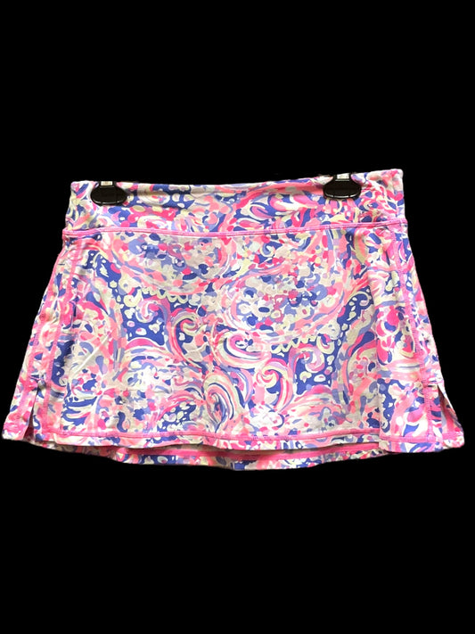 Skort Designer By Lilly Pulitzer In Pink & Purple, Size: S