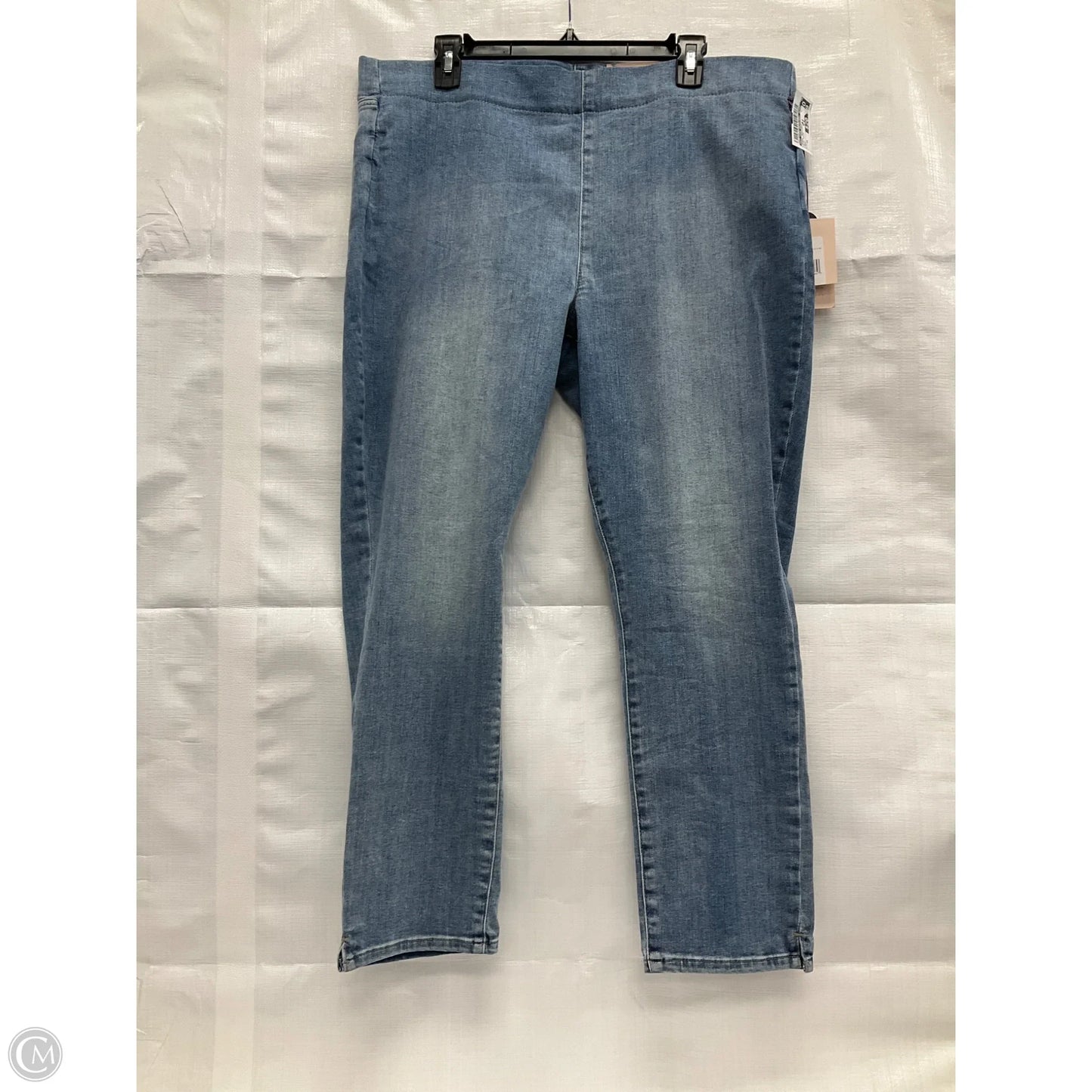 Jeans Jeggings By Not Your Daughters Jeans In Blue Denim, Size: 16