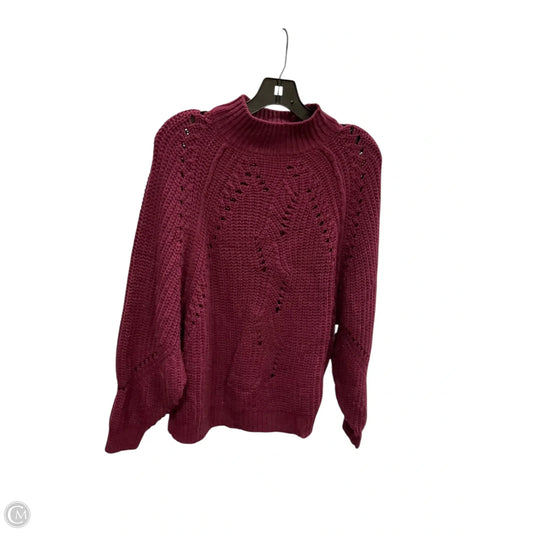 Sweater By Umgee In Maroon, Size: S