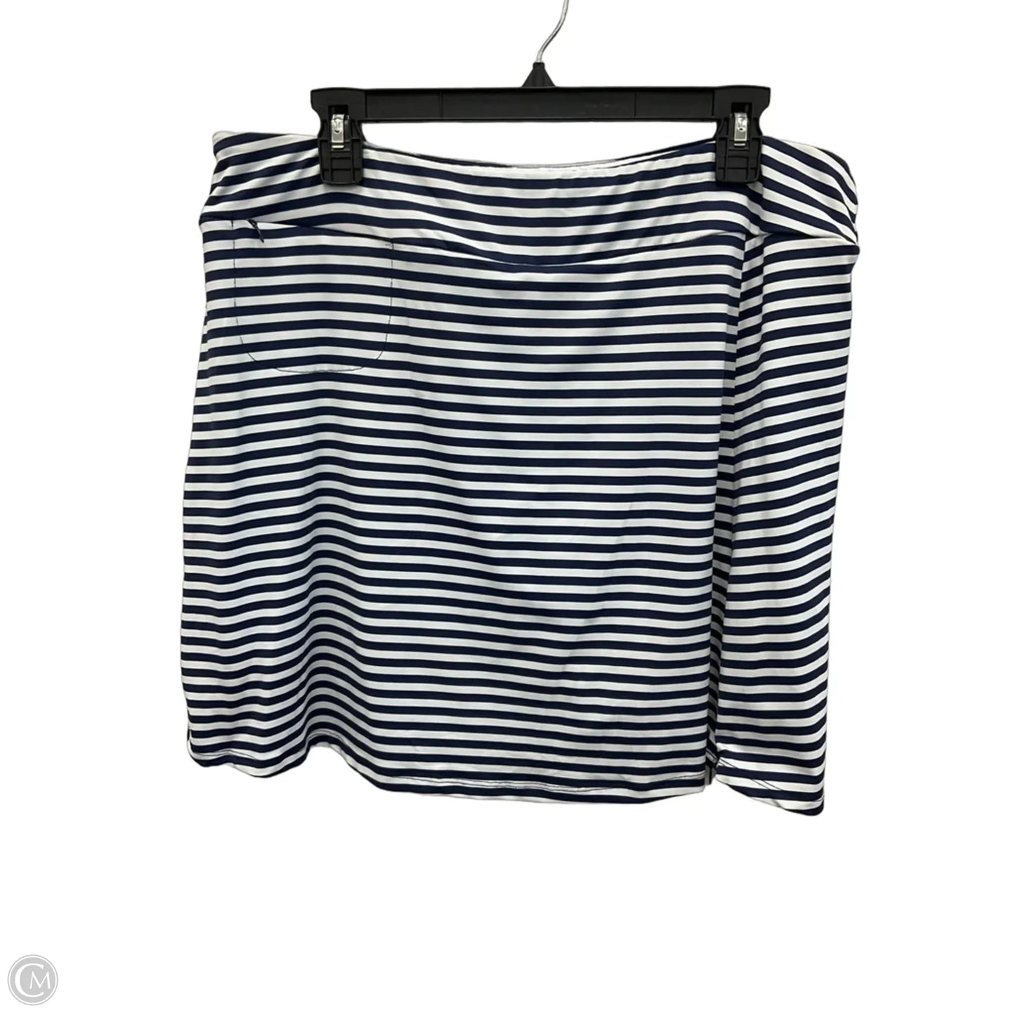Skort By Lulu B In Striped Pattern, Size: Xl