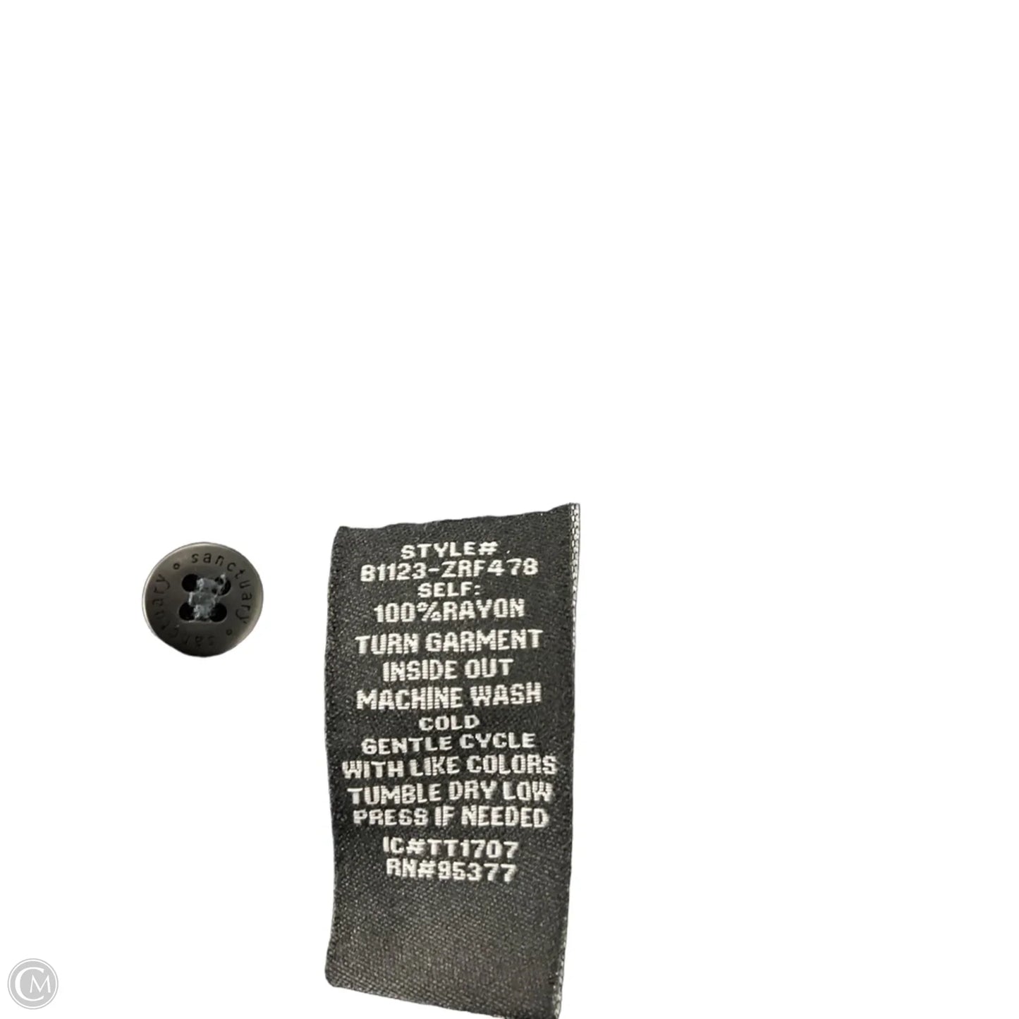 Top Long Sleeve By Sanctuary In Plaid Pattern, Size: Xs