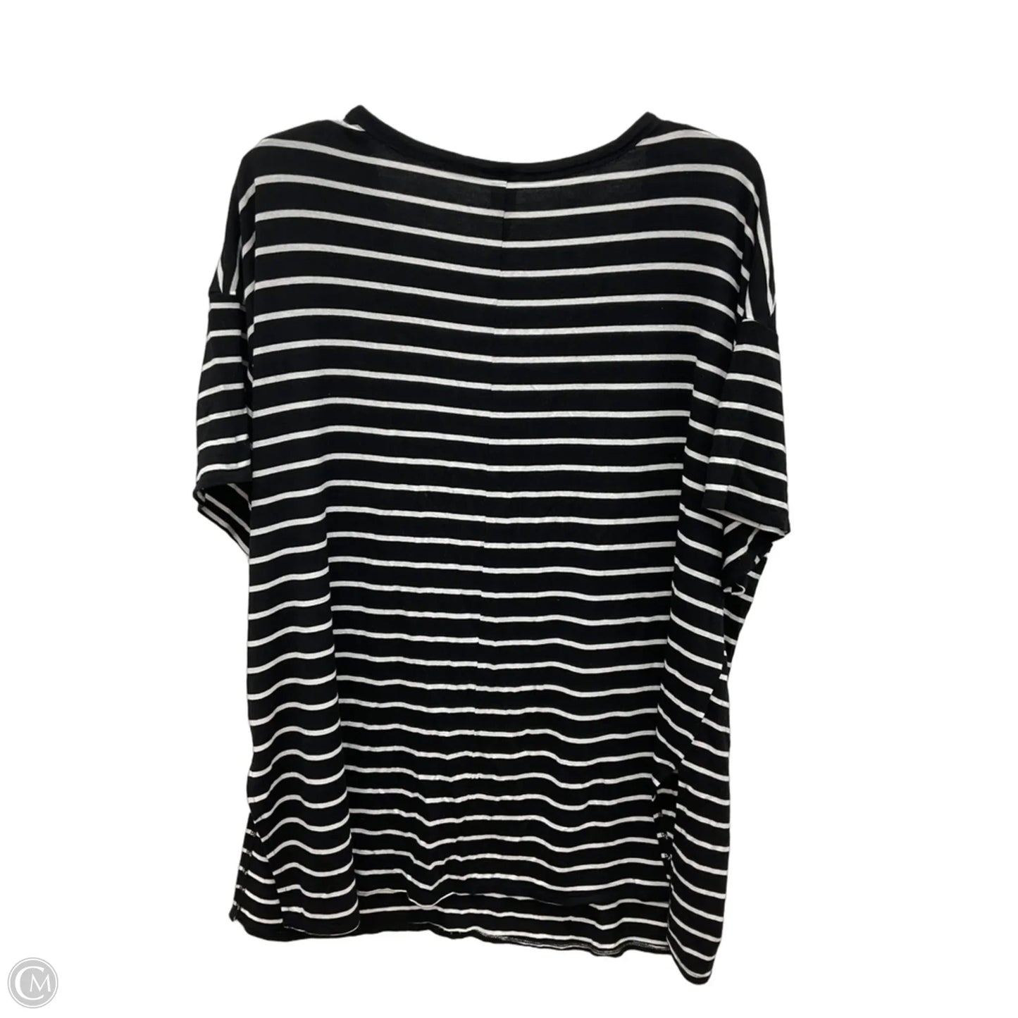 Top Short Sleeve By Old Navy In Striped Pattern, Size: Xl