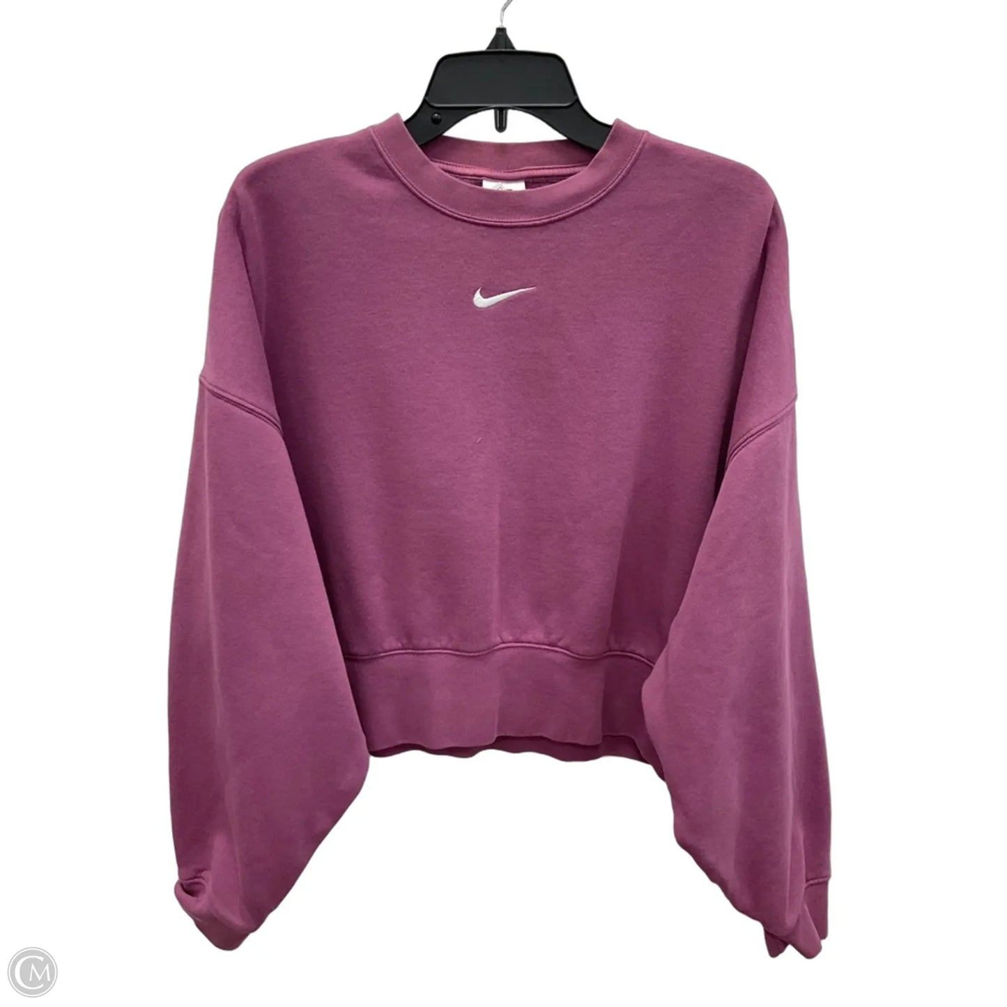Athletic Sweatshirt Crewneck By Nike In Purple, Size: Sp