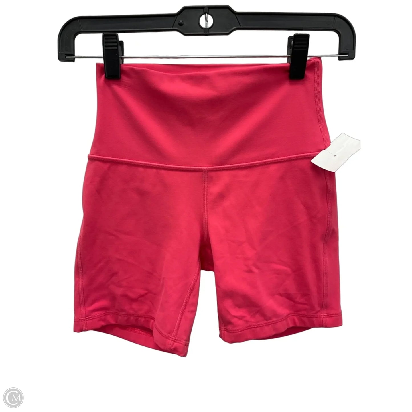 Athletic Shorts By Lululemon In Pink, Size: 4