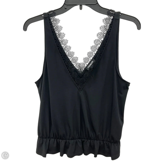 Top Sleeveless By Express In Blue, Size: M