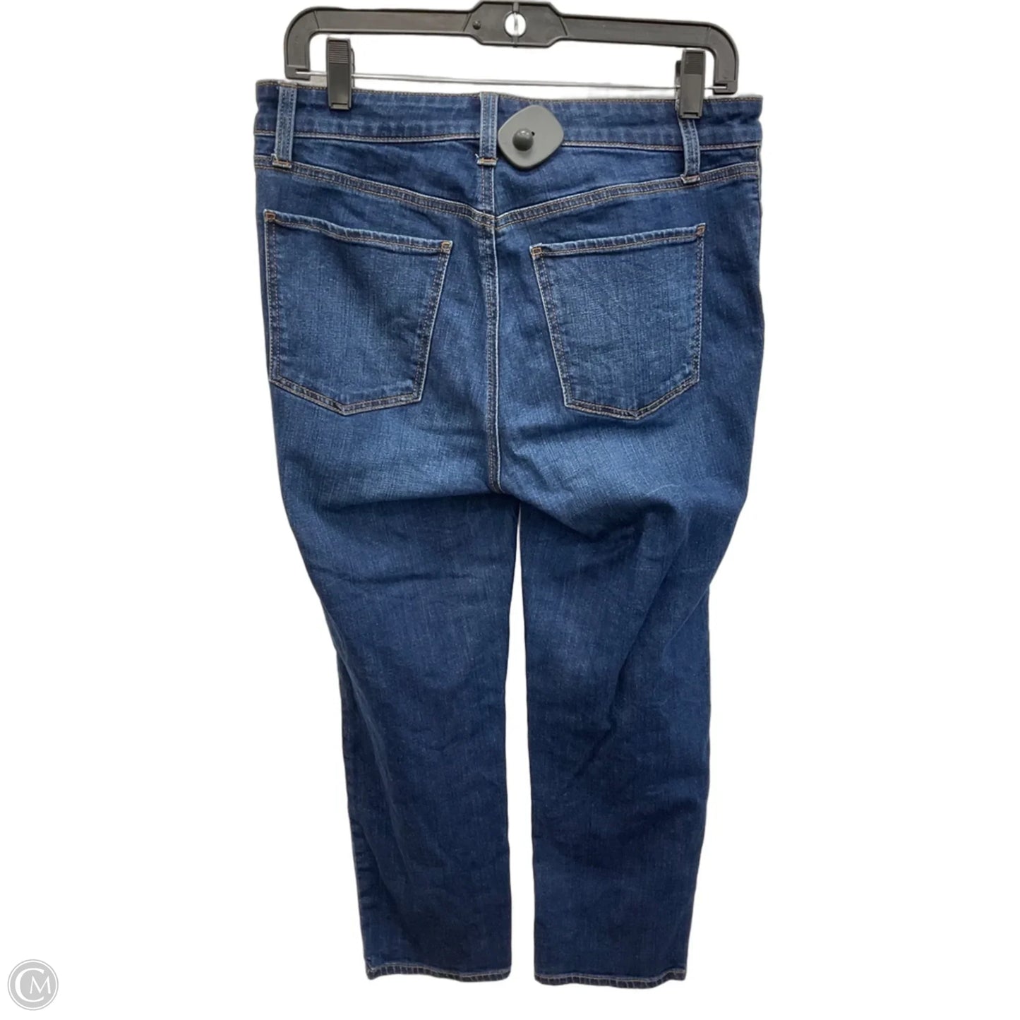 Jeans Cropped By Talbots In Blue Denim, Size: 6