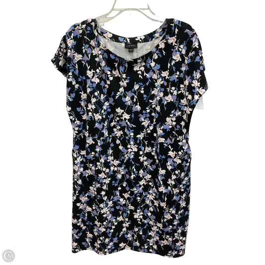 Dress Casual Midi By J. Jill In Floral Print, Size: Lp