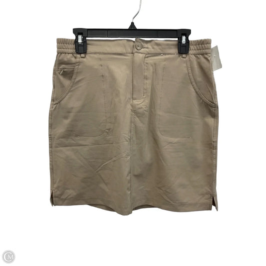 Athletic Skort By Cma In Beige, Size: M