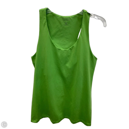 Athletic Tank Top By Athleta In Green, Size: L
