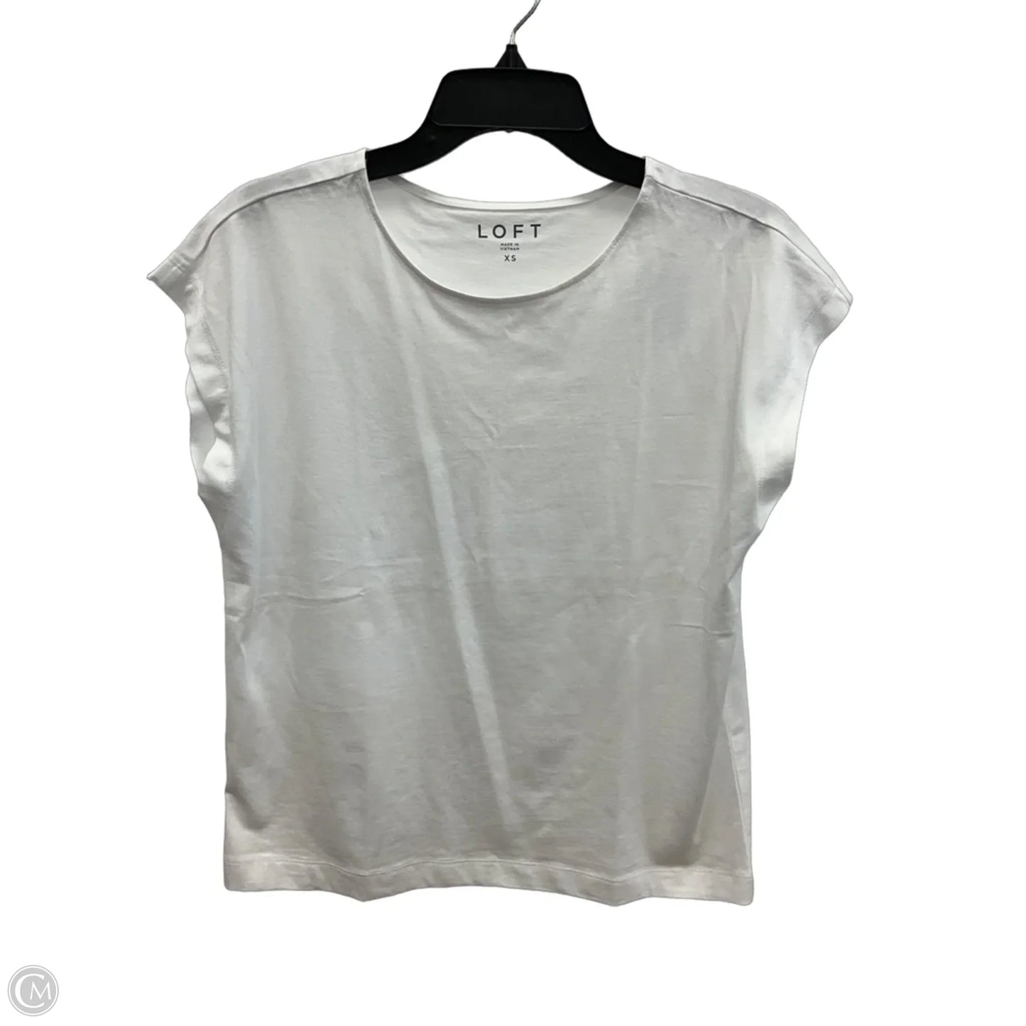 Top Sleeveless Basic By Loft In White, Size: Xs
