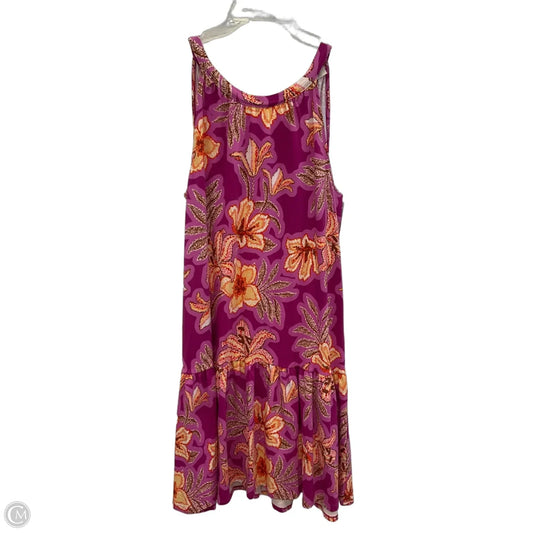 Dress Casual Short By Loft In Purple, Size: S