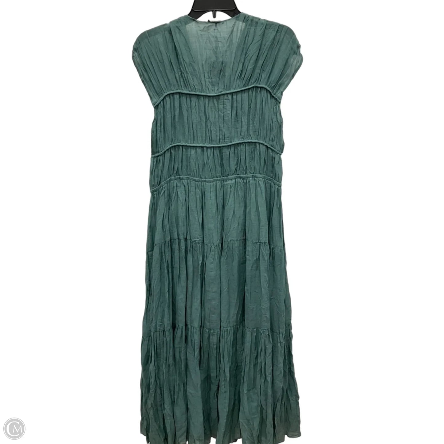 Dress Casual Maxi By Massimo Dutti In Green, Size: S