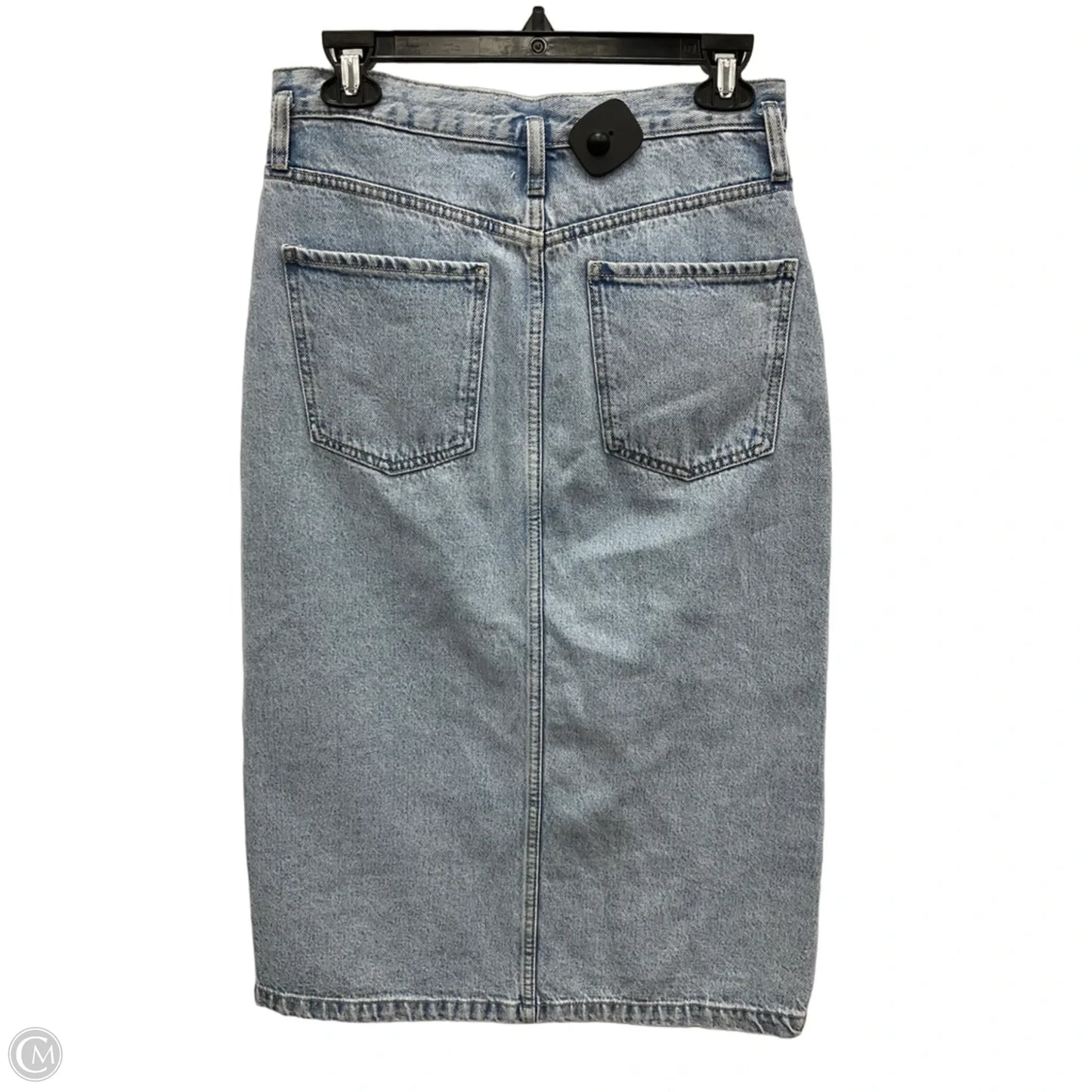 Skirt Midi By Mng In Blue Denim, Size: 4